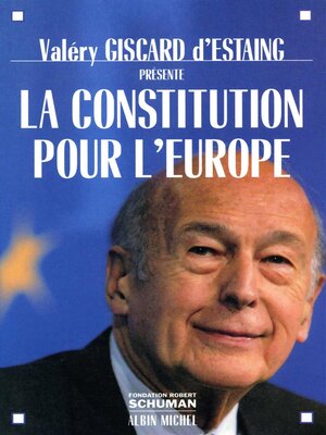 cover image of La Constitution pour l'Europe